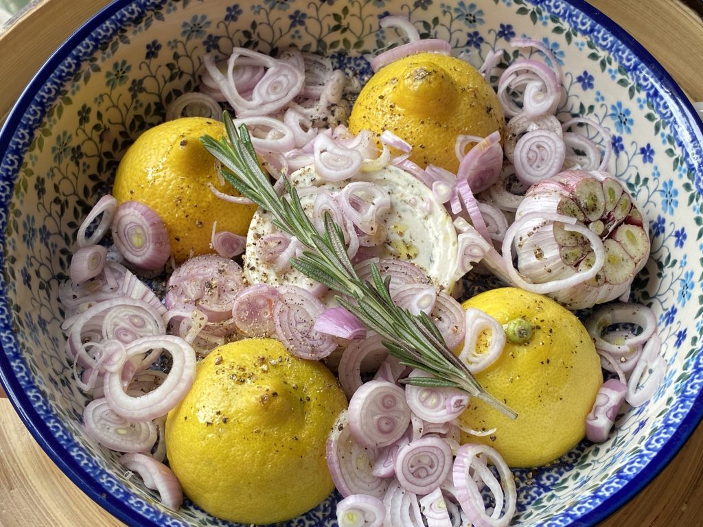 romige citroenpasta