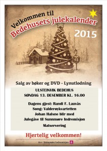 Ulsteinvik bedehus 13. desember 16.00