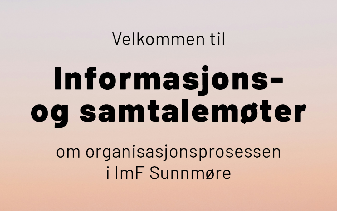 Informasjons- og samtalemøter