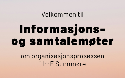 Informasjons- og samtalemøter