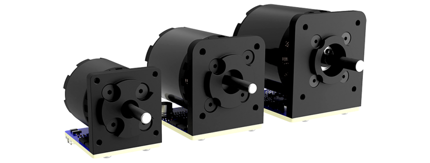 image of three servo motors