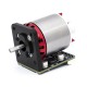 picture of a red and grey servo motor in "ny teknik"