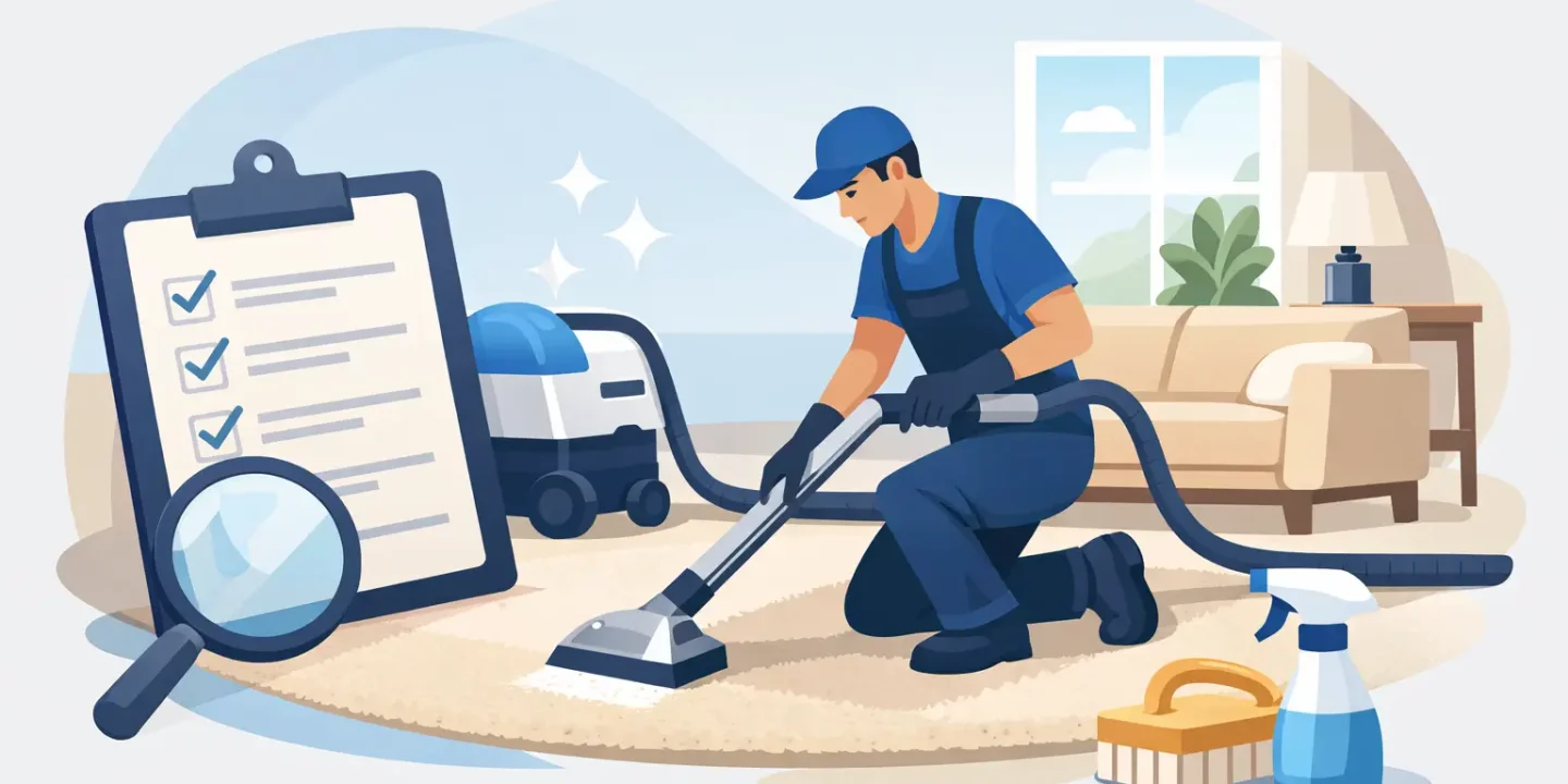 Residential Carpet Cleaning Checklist