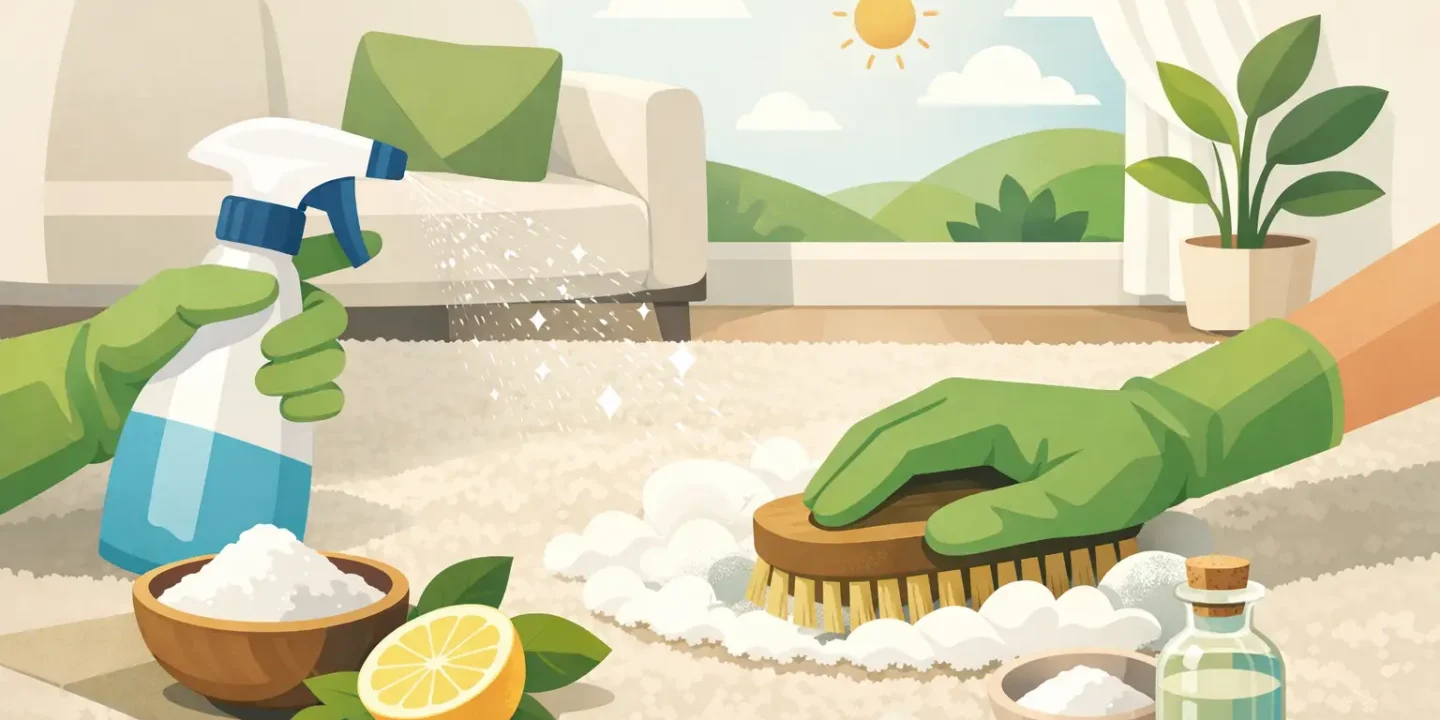 How to Clean Carpets Without Harsh Chemicals