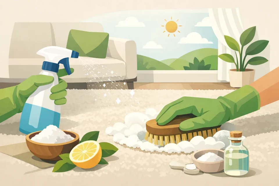 How to Clean Carpets Without Harsh Chemicals