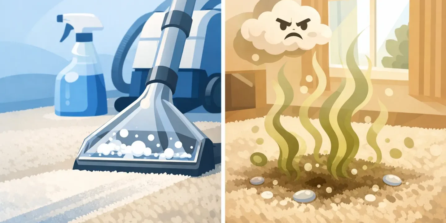 Why Do Carpets Smell After Cleaning?