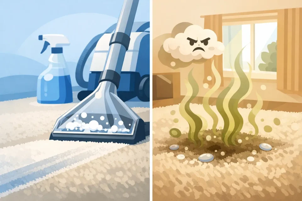 Why Do Carpets Smell After Cleaning?