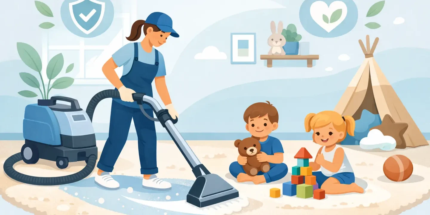 Your Guide to Child Safe Carpet Cleaning