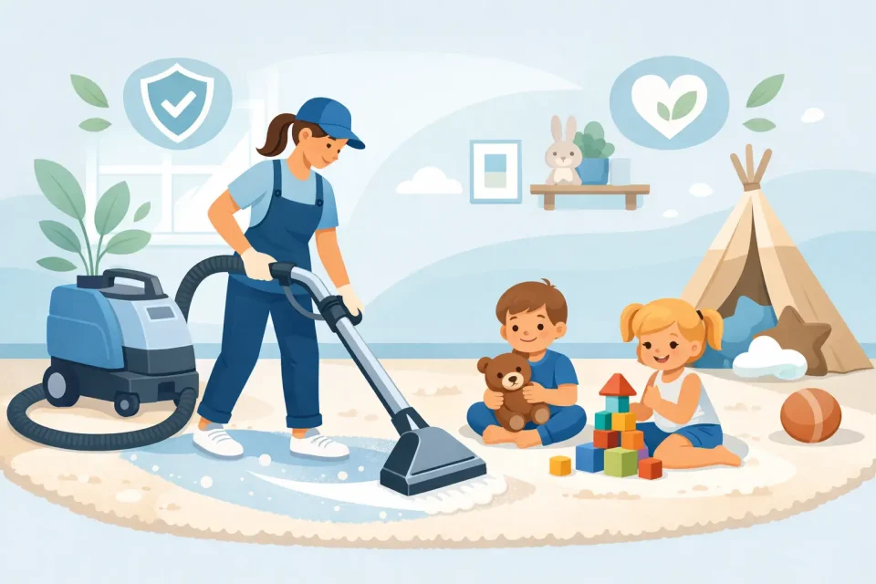 Your Guide to Child Safe Carpet Cleaning