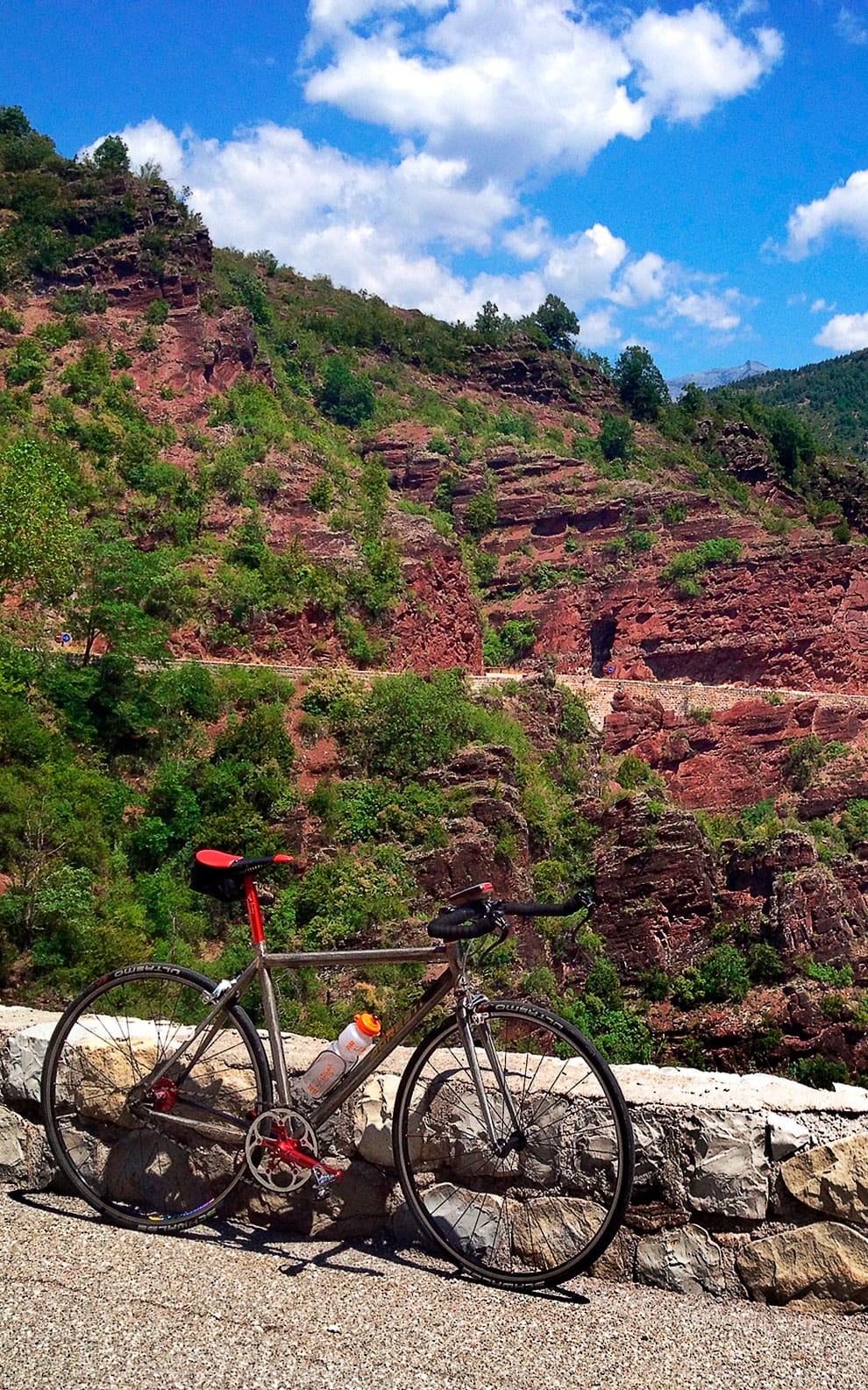 Mit Agresti Singlespeed Rennrad auf der Route des Grandes Alpes | Canyon du Verdon