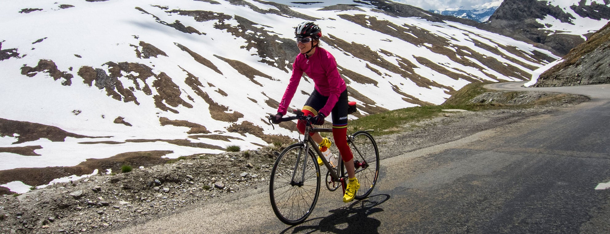Mit Agresti Singlespeed Rennrad auf der Route des Grandes Alpes