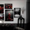 dark abstract paintings