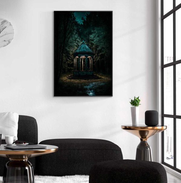 mysterious forest poster