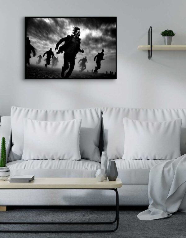 cool zombie painting