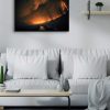 fire in nature poster