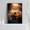 cool spider painting