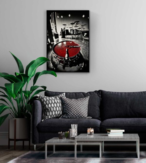 drums metal poster