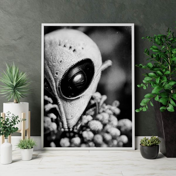 alien maalaus