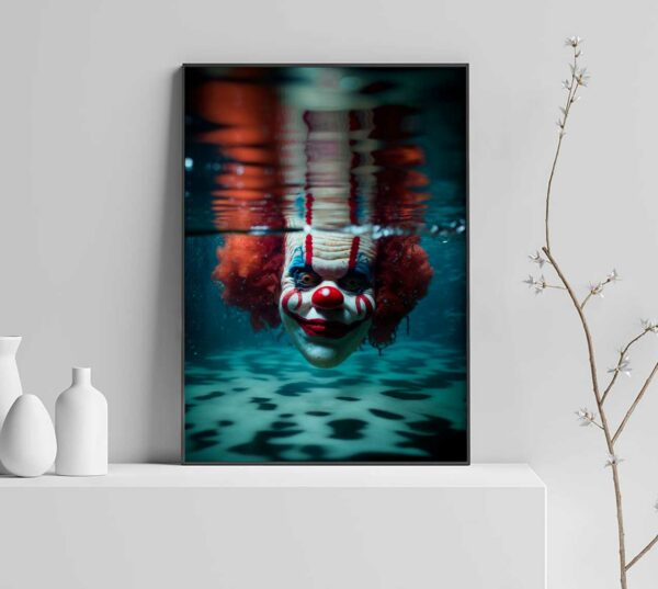 clown noir posters