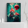 affiche de clowns tueurs heureux