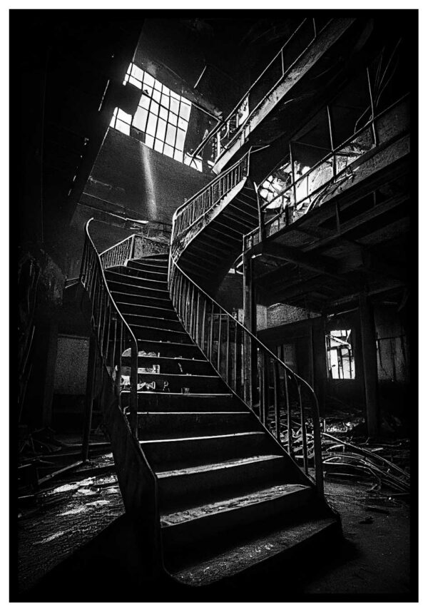haunted stairway poster