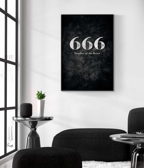 666 ملصق