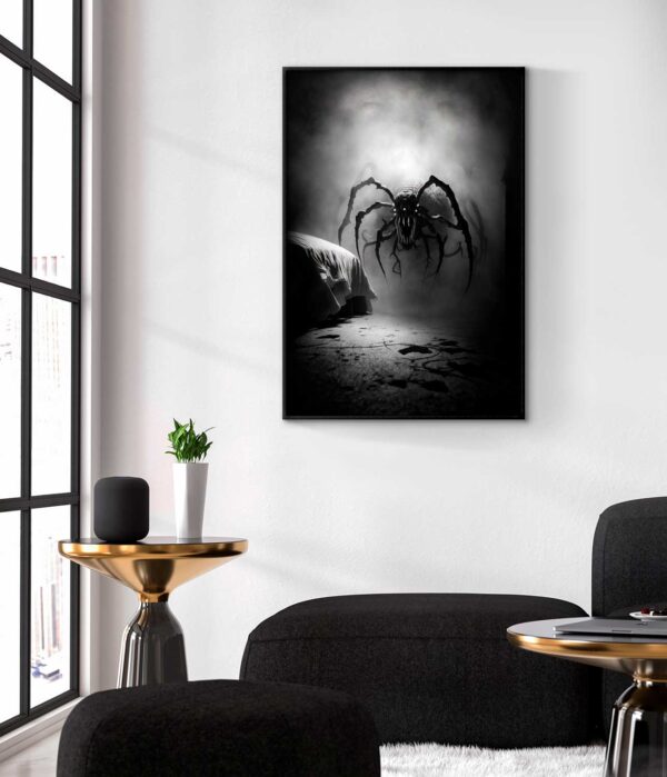 demon spider poster