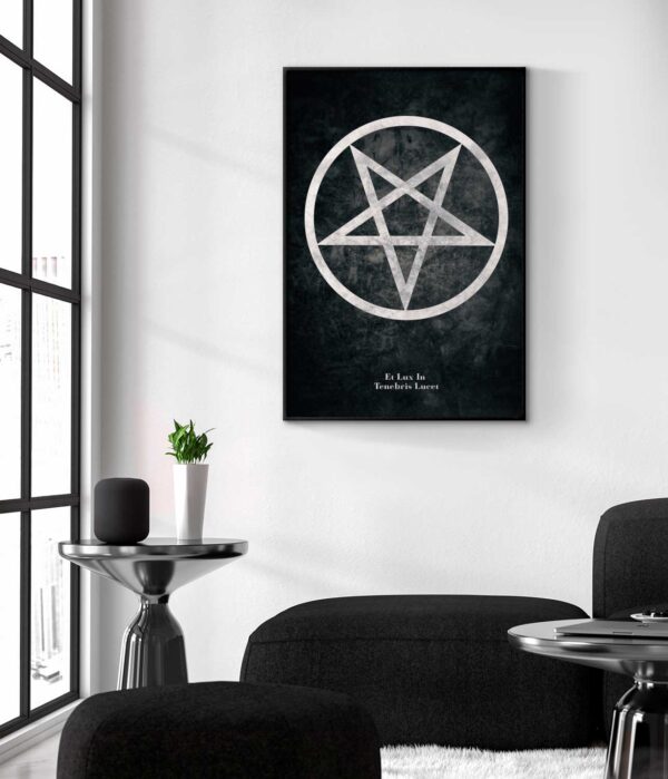 mørke pentagram plakater