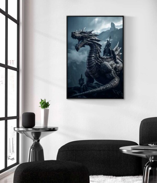 Mighty dragon poster