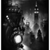 mysterieuze steampunk-poster