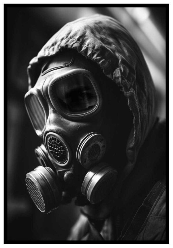 gasmask poster