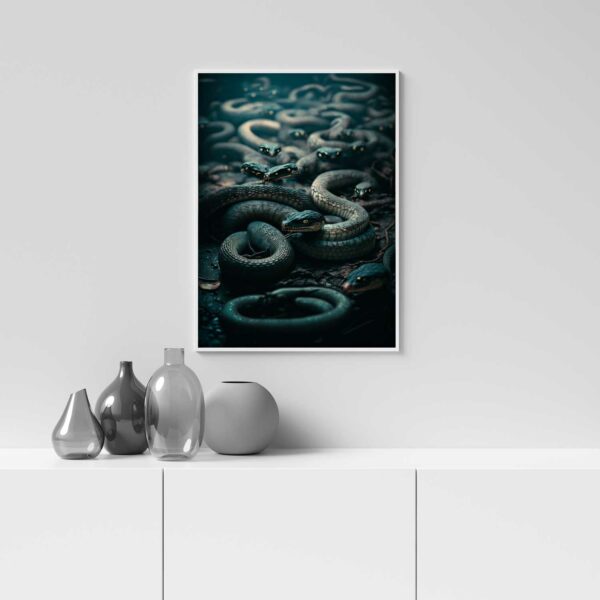 Schlangen-Horror-Poster