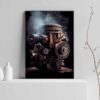 steam engine poster