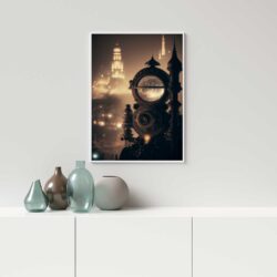 steampunk maskineri poster