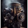 julisteita steampunk-inspiraatiolla