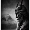 Warlike viking poster