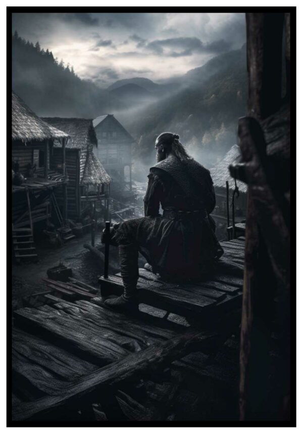 affiche de la ville viking