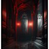 gothic poster with red details