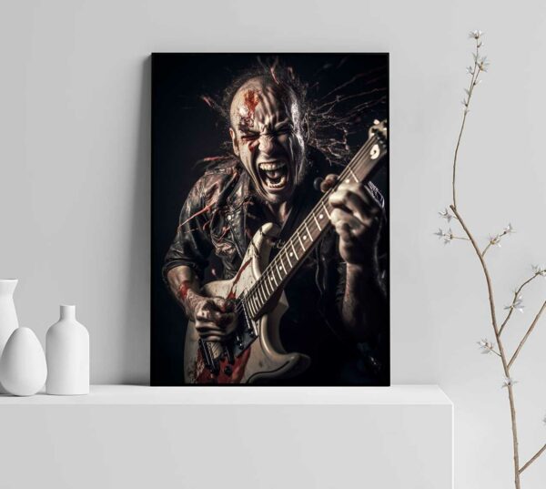 metal music poster