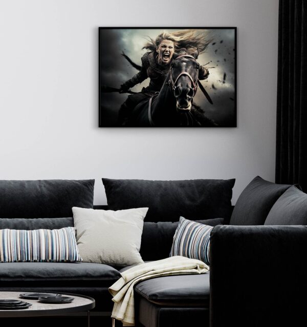 viking woman poster