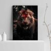 bloody lion poster