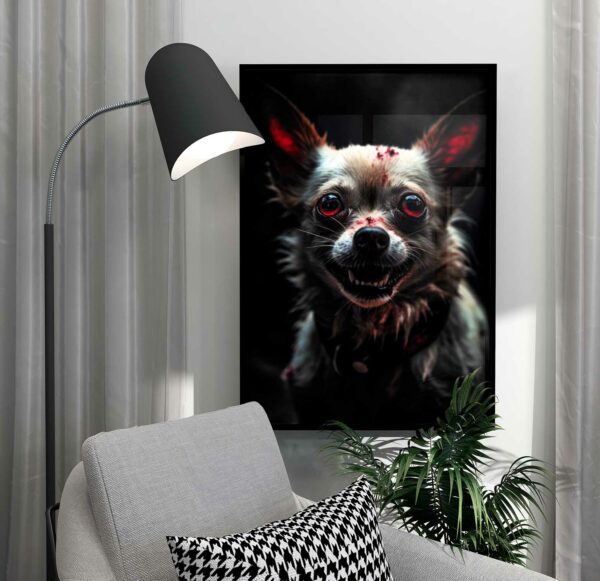 besessenes Chihuahua-Plakat