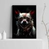 horror dog poster