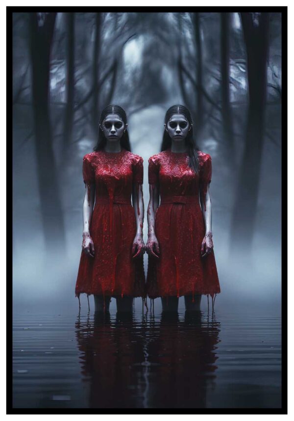 scary horror twins poster