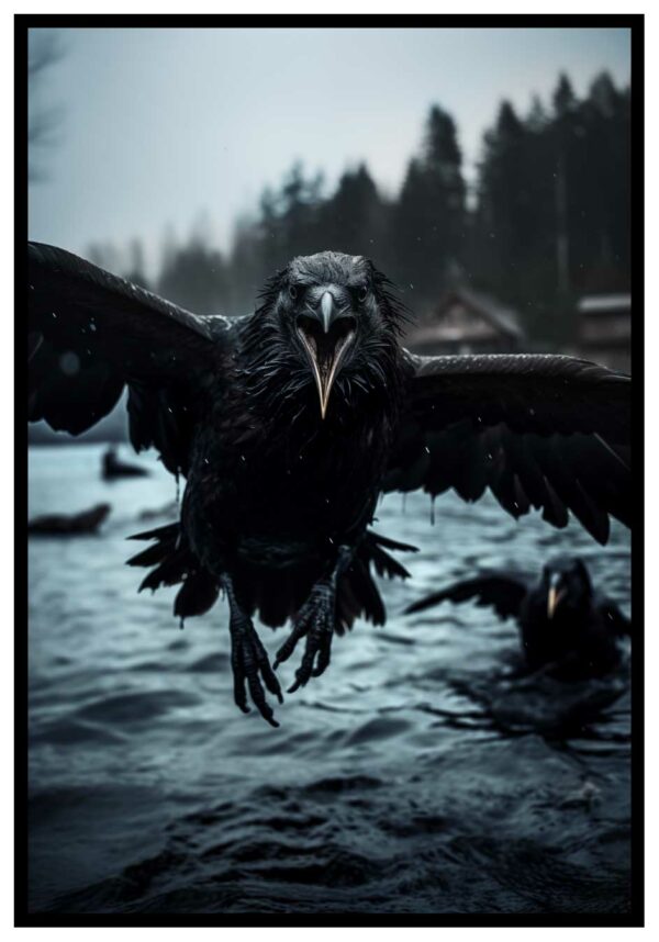 dark raven poster