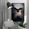 Gothic-Poster mit Adler