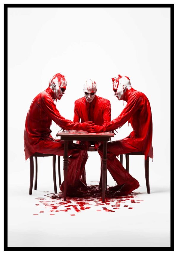 demons red poster