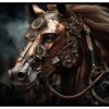 steam punk hest plakat