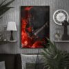 Poster Rock Solo Burning