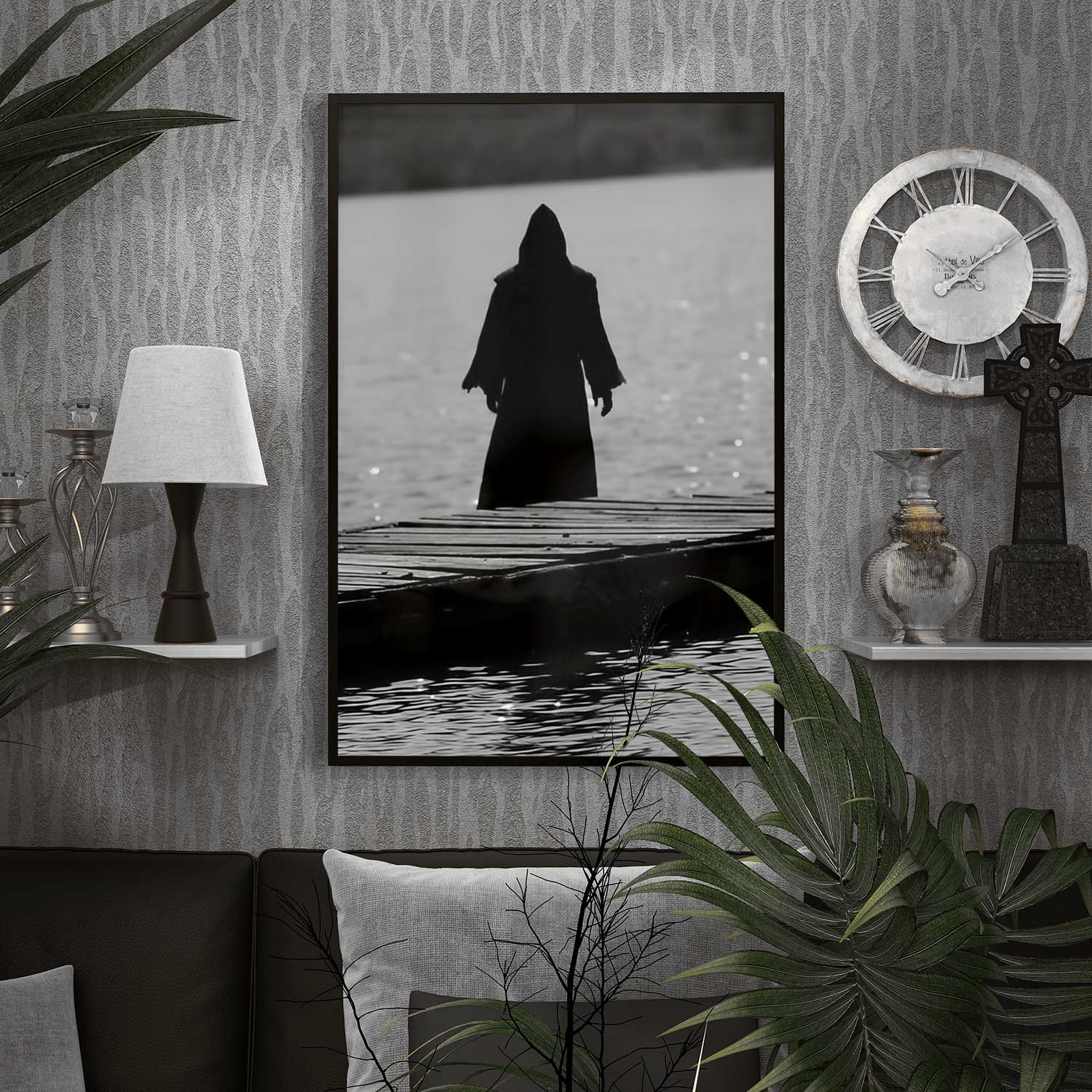 grim reaper water-poster